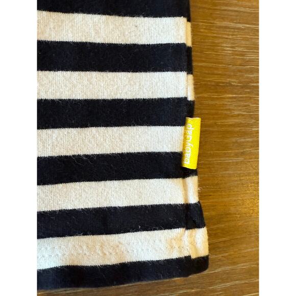 GAP Striped Turtleneck Top Shirt Toddler size 2T Black White - Picture 2 of 6